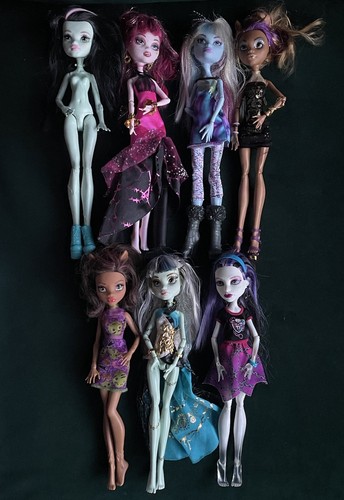 Monster high dolls - dolls, bundle